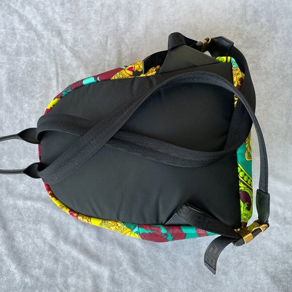 Versace | Nylon Medusa Print Backpack |  Multi color | Preloved - Picture 2 of 6